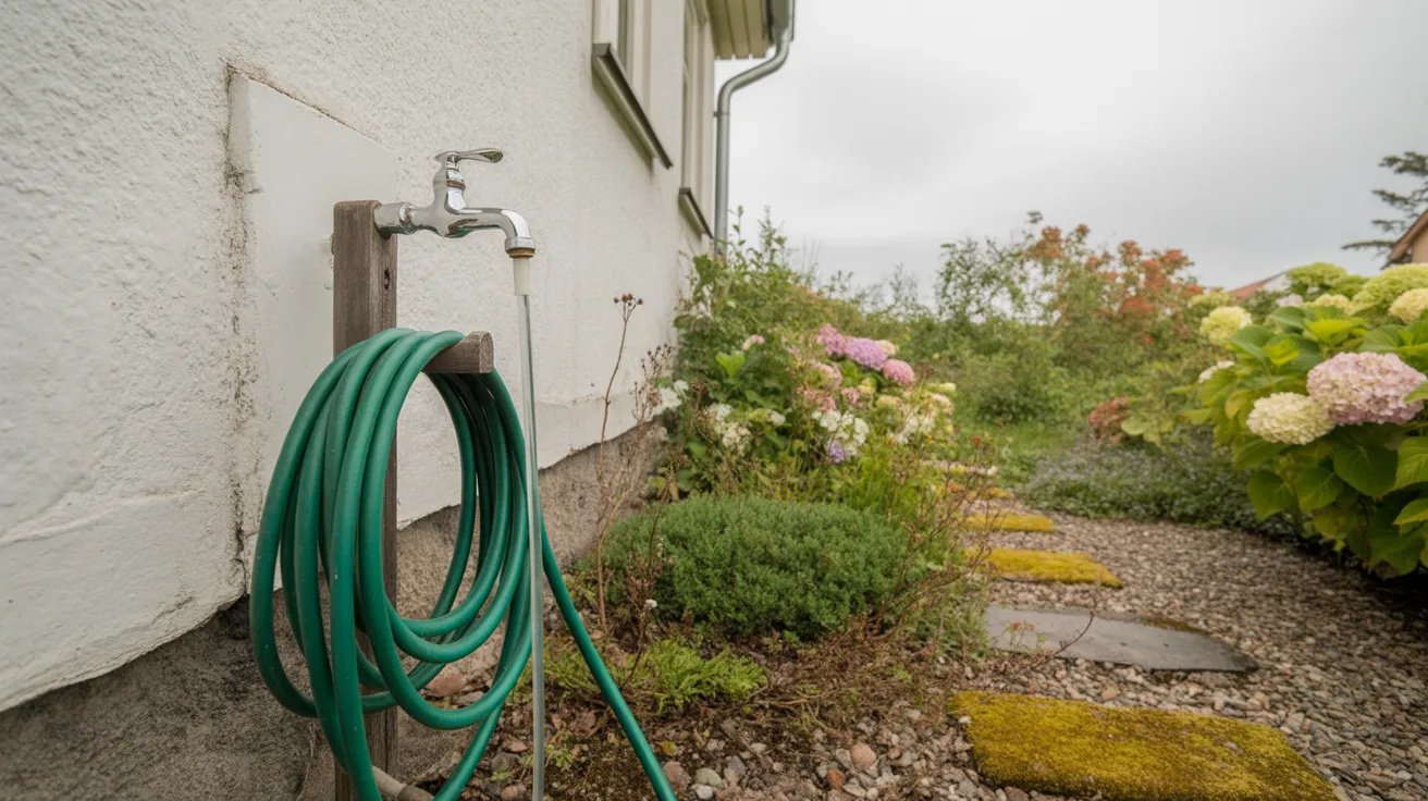 Byta vattenutkastare & trädgårdskran